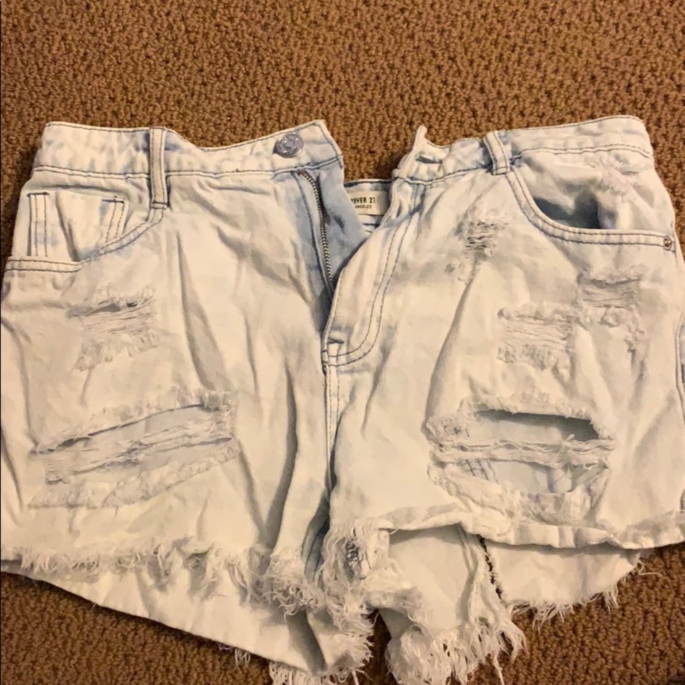 jean shorts